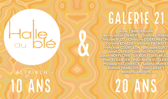 Anniversaire , les 20 ans de la galerie21